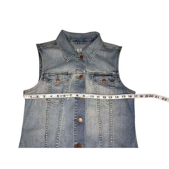 Harley-Davidson 100th Anniversary GAP 1969 denim vest - CUSTOM - S - Picture 7 of 8